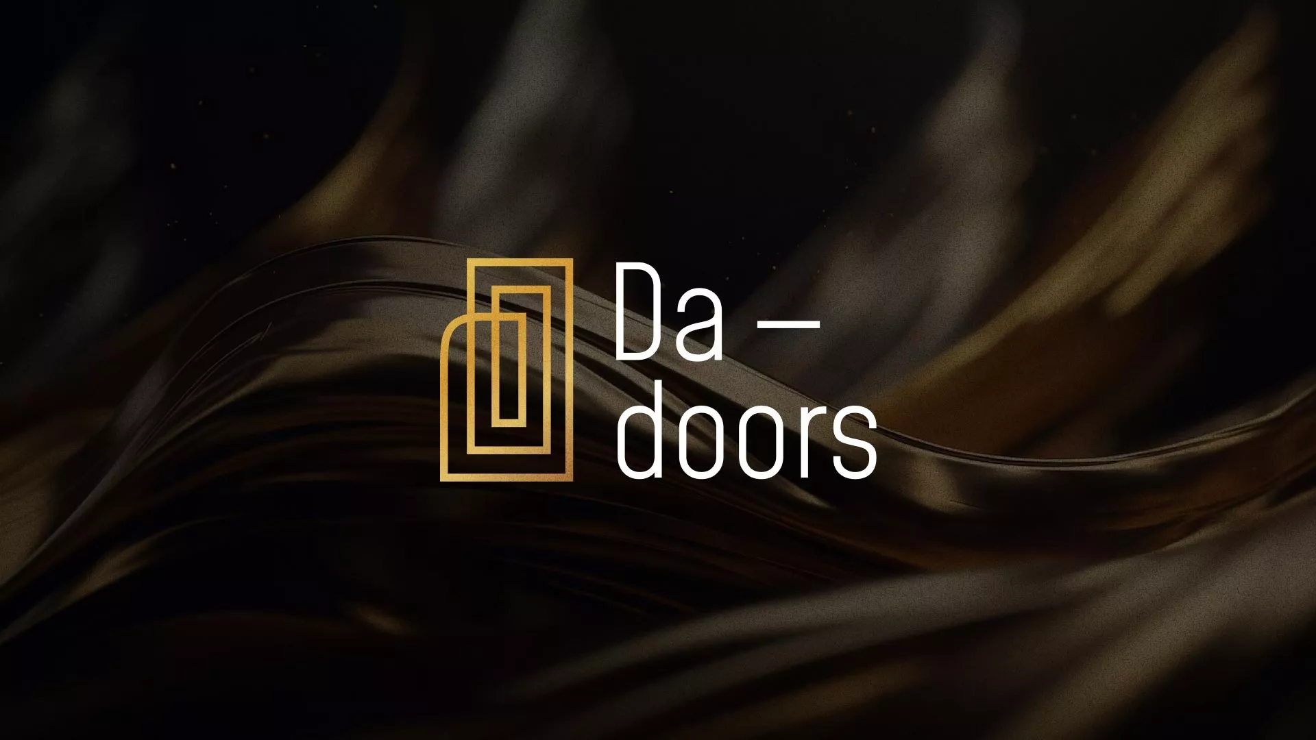 Разработка логотипа для компании «DA-DOORS» в Зуевке